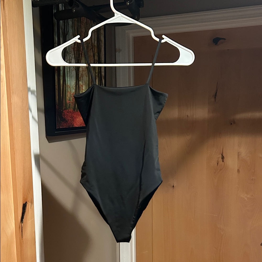 Elegant Black Women's Bodysuit
